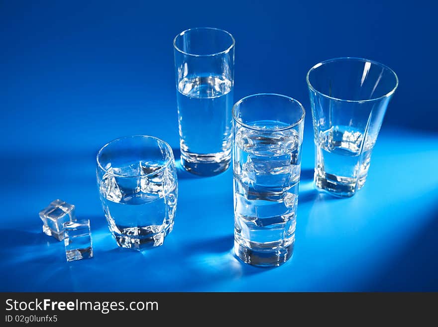 Glasses of water