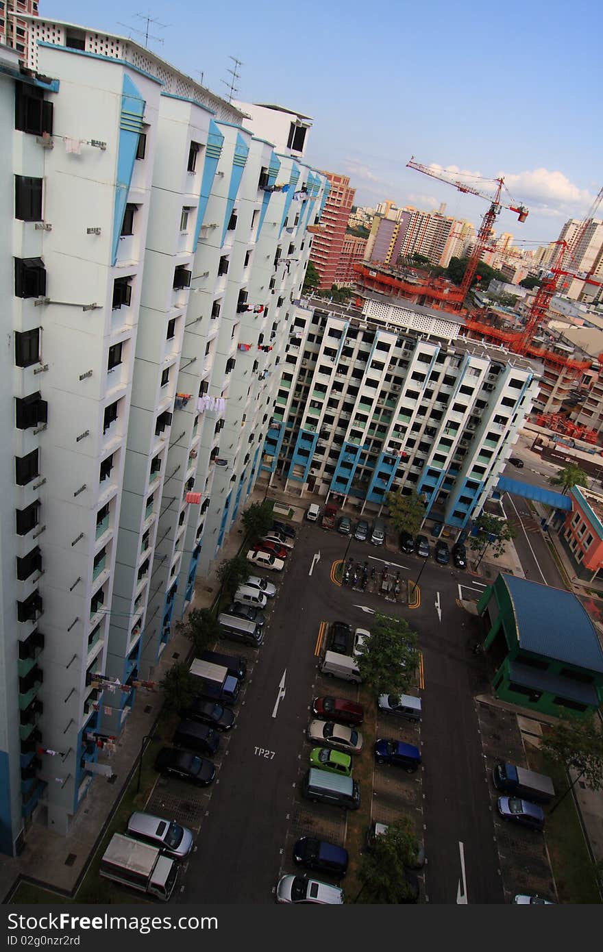 View from high floor apartment. View from high floor apartment