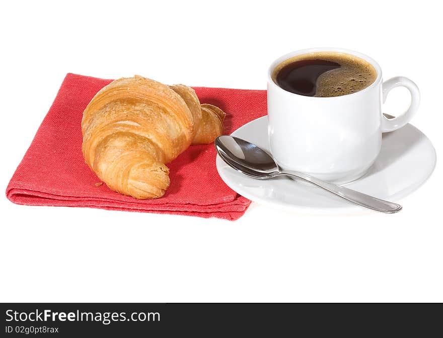 Coffee And Croissant