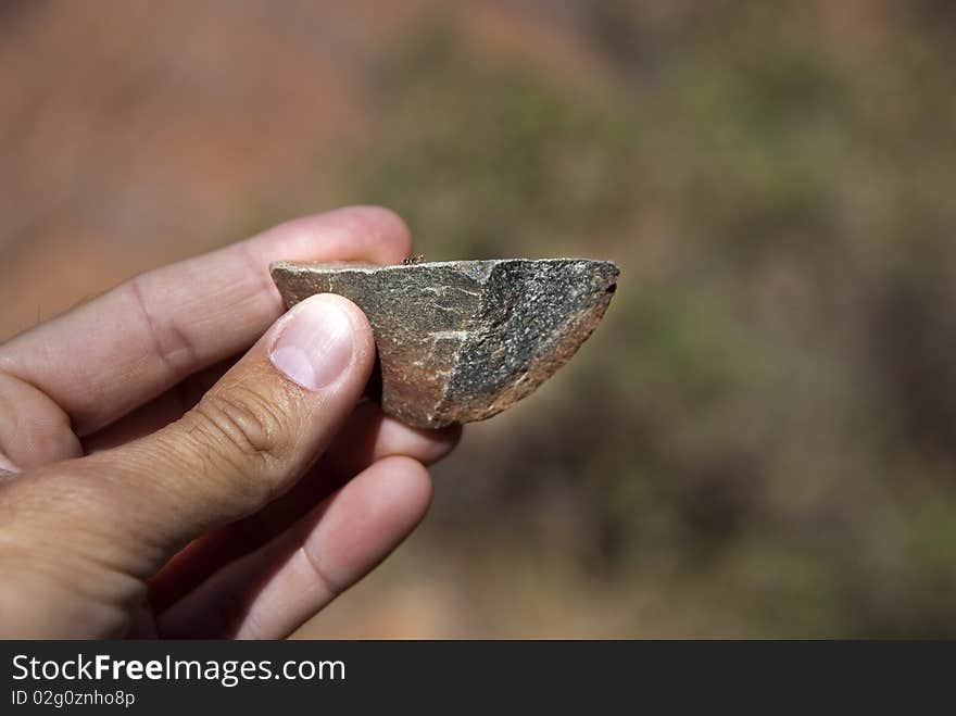 Australian Outback Rock during Austral Winter, 2009