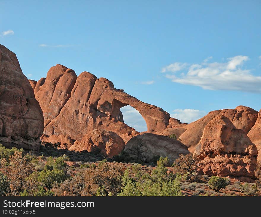 Arches National Park in Utah, August 2004. Arches National Park in Utah, August 2004