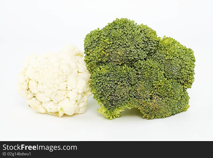 Cauliflower and Broccoli