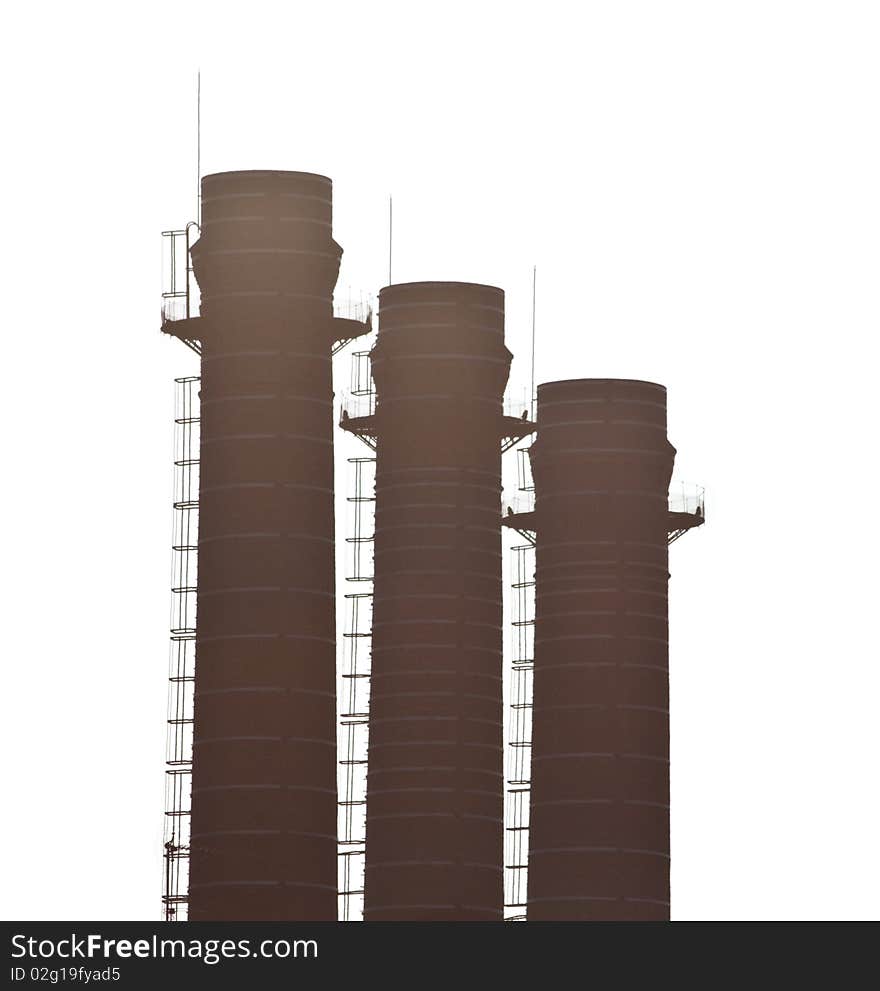 Three chimneys