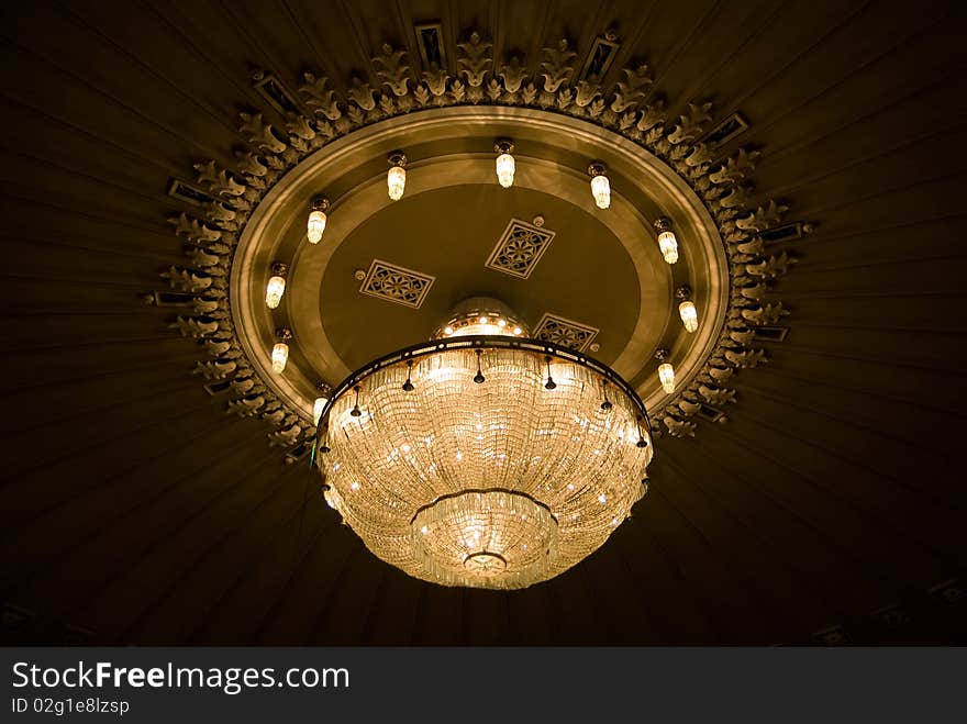 Chandelier In The Theater