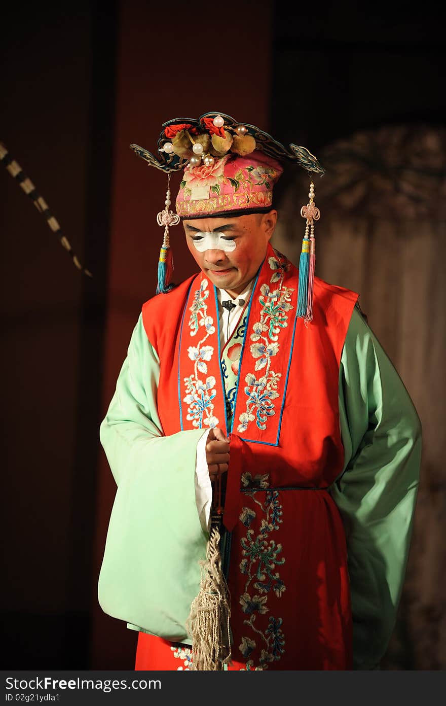 China opera actor,show clown. China opera actor,show clown.