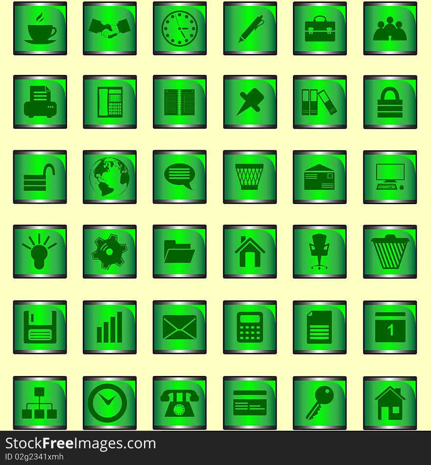 Set Of Icons