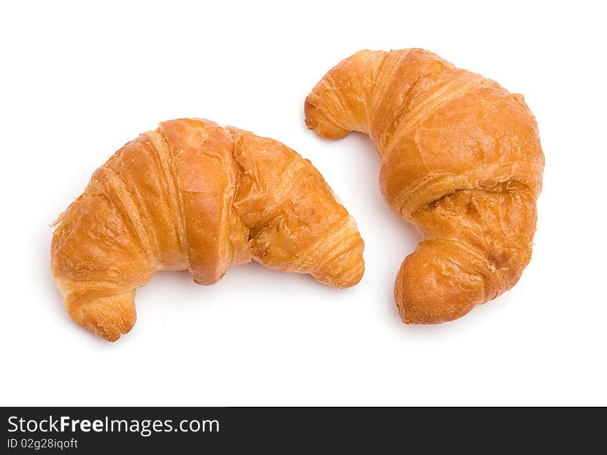 Two croissants