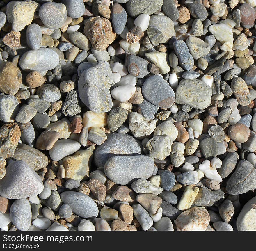 Background of the stones, stones on the beach, texture. Background of the stones, stones on the beach, texture