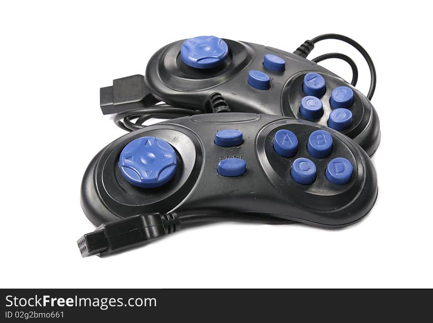 Joy stick for playing games in the computer or using game player.