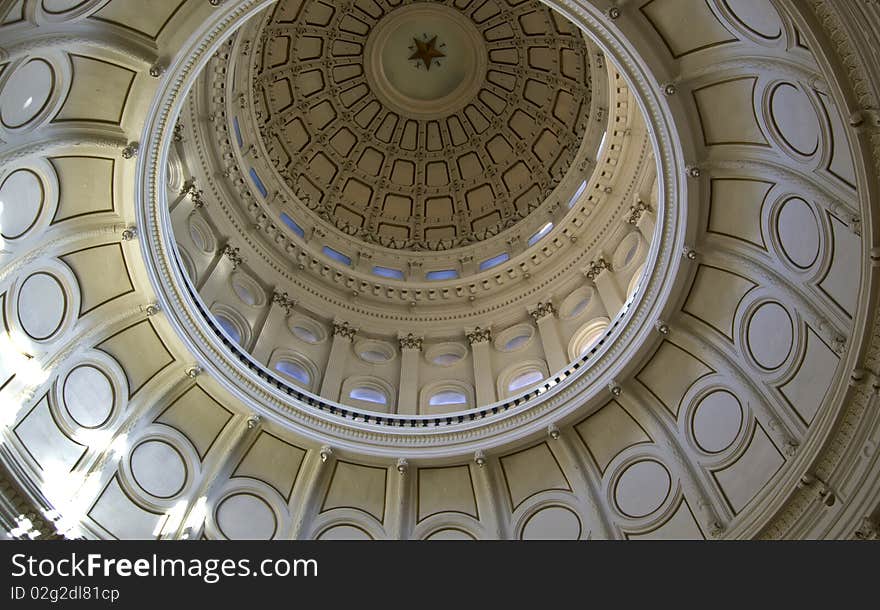 Texas State Capitol (dome, inside view)