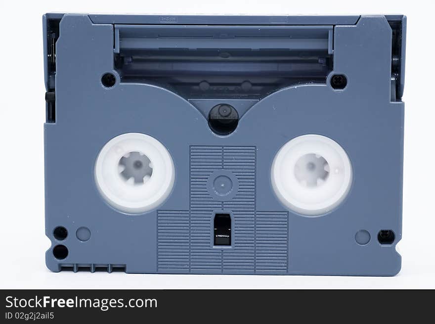 Mini DV tape (with clipping path)