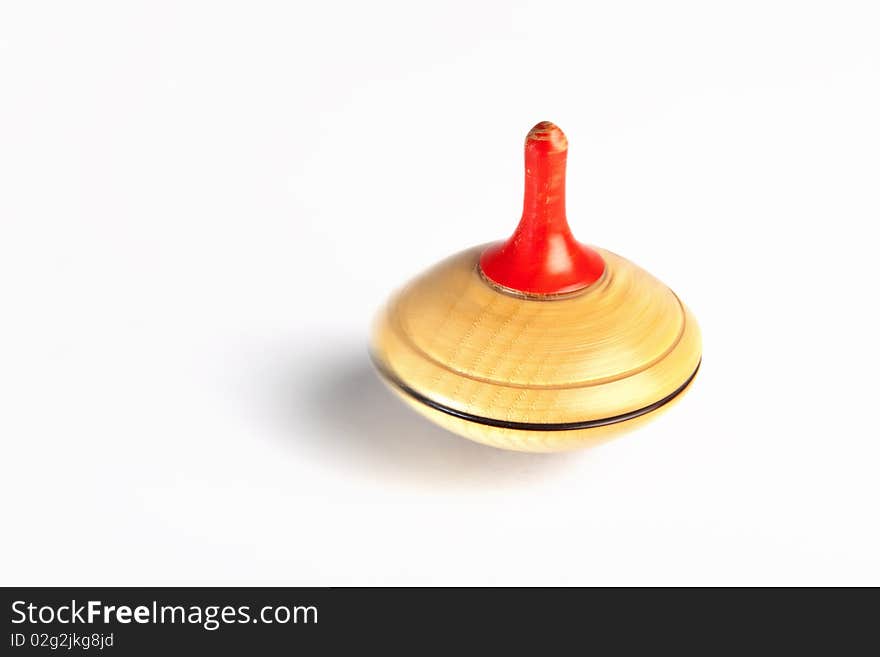 Spinning whirligig, spinner, isolated on white background. Spinning whirligig, spinner, isolated on white background