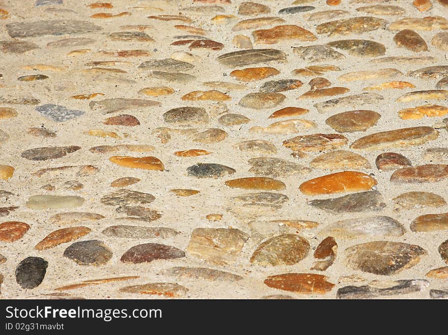 Stone road in Krems, Austria