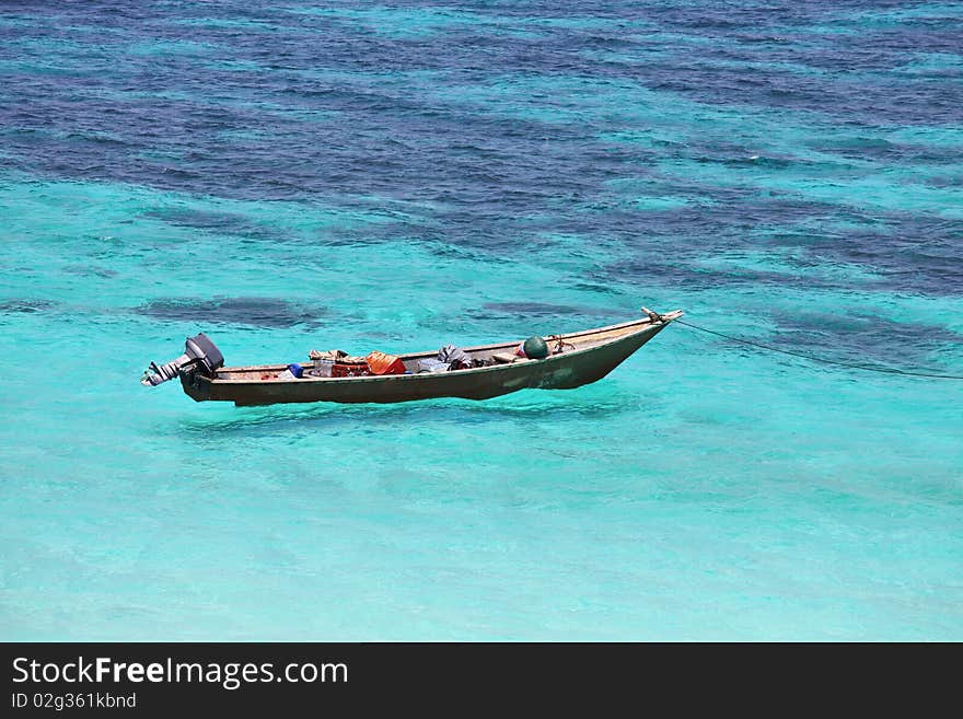 Lonely boat