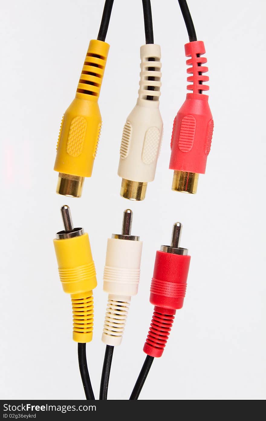 Six RCA connectors