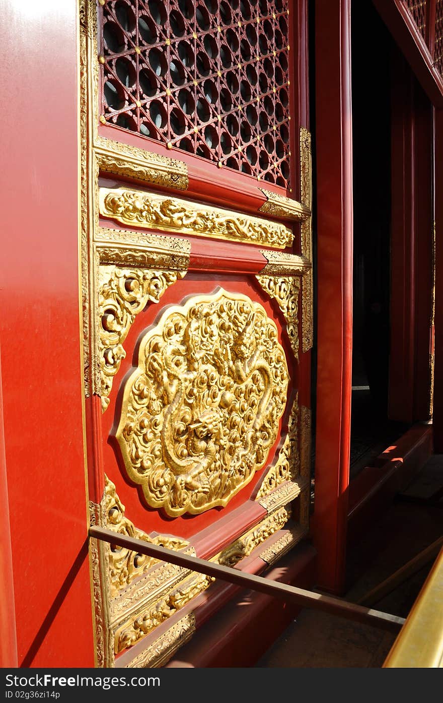 Forbidden City in Bejing in China