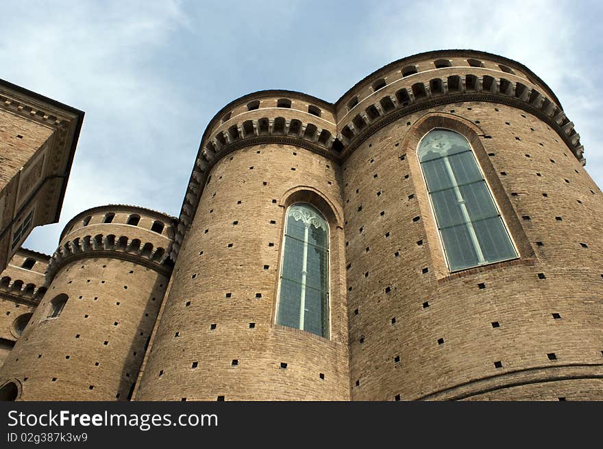 Loreto church in center italy