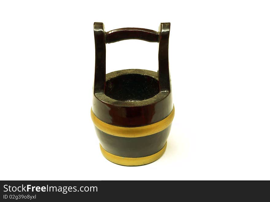 Traditional Chinese bucket, used for wedding