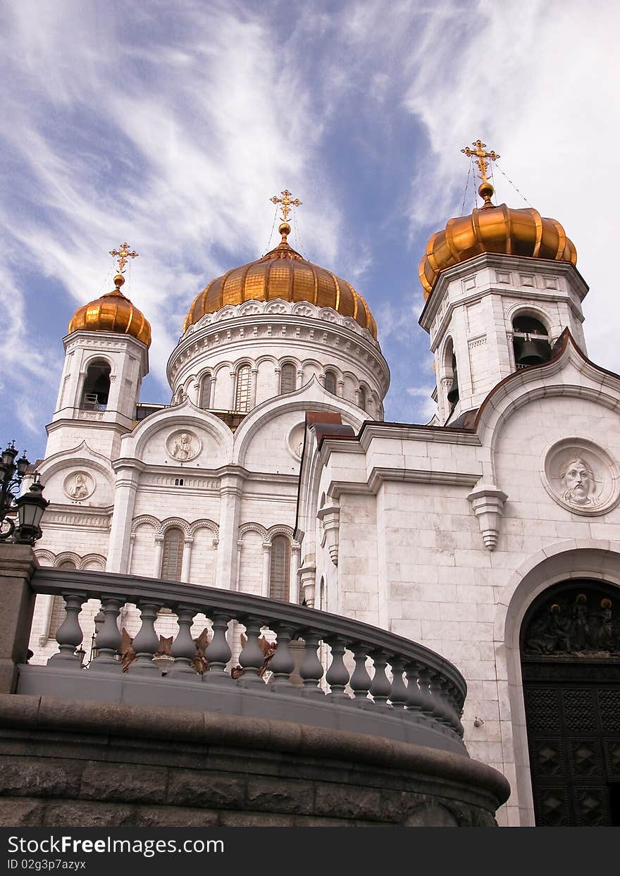 Cathedral of Christ the Savior. Moscow. Russia