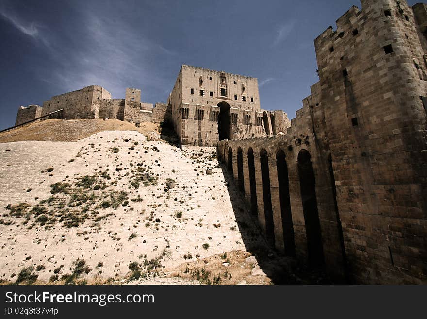 Citadel In Aleppo