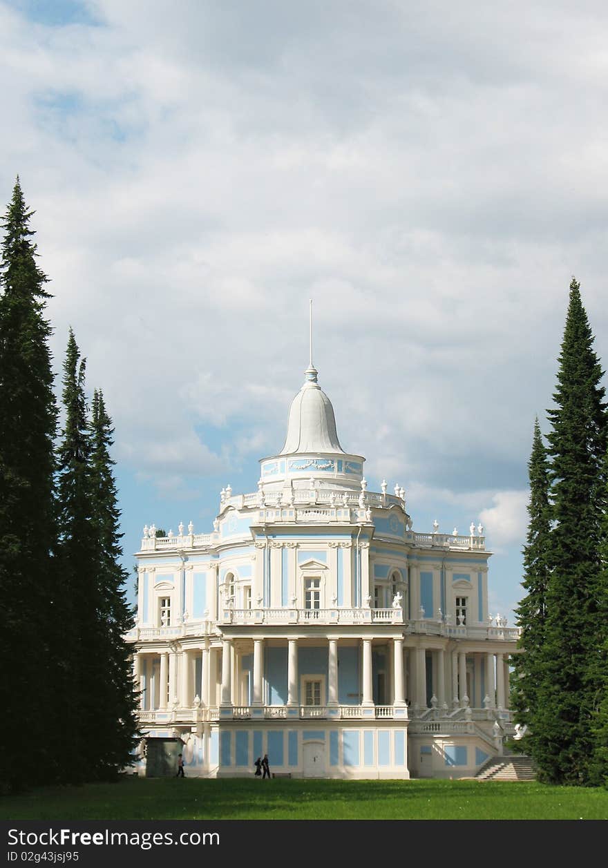 Sliding Hill Pavilion. Oranienbaum, Leningrad Region, Russia