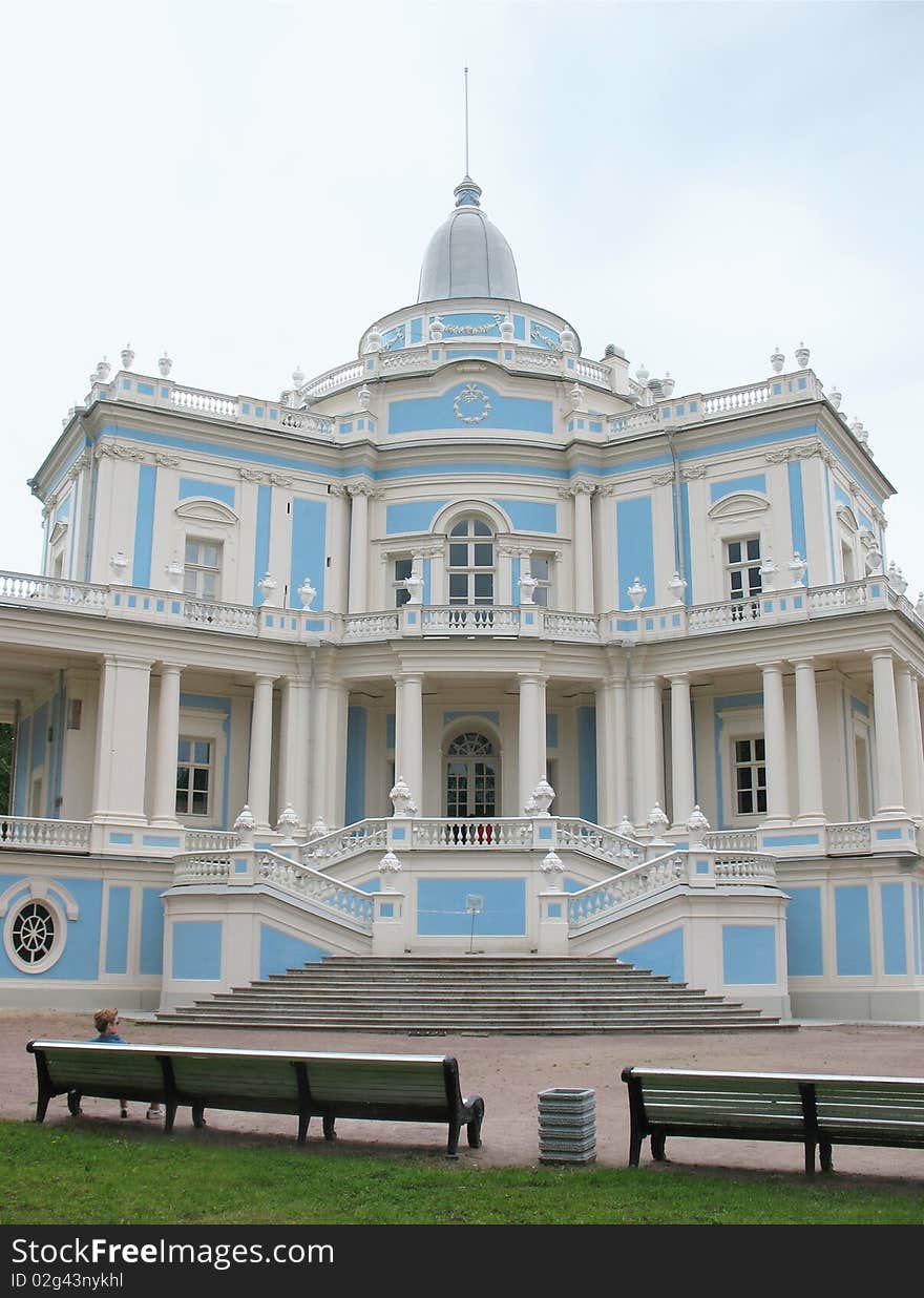 Sliding Hill Pavilion. Oranienbaum, Leningrad Region, Russia