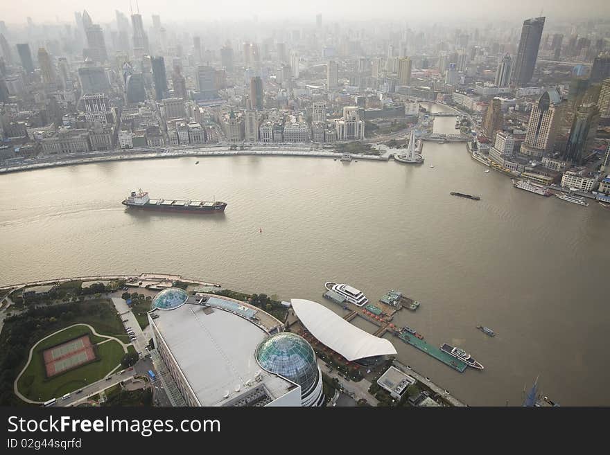 Huangpu river shanghai