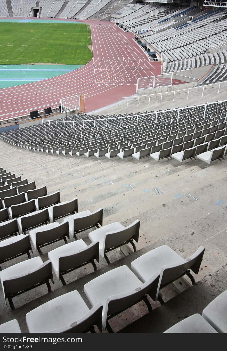 Olympic stadium of Montjuic (Barcelona)