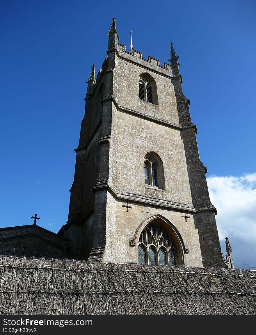 The Church near Avebury stone Circle. The Church near Avebury stone Circle.