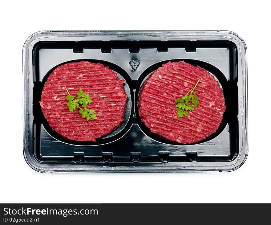 Packaged Beef Patties