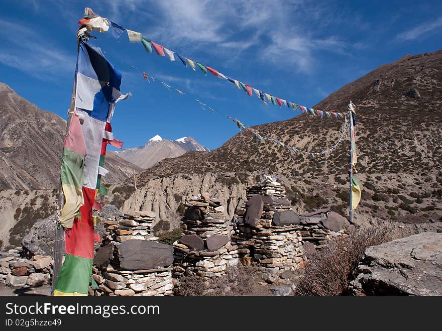 Gompa higher that 4000 meters