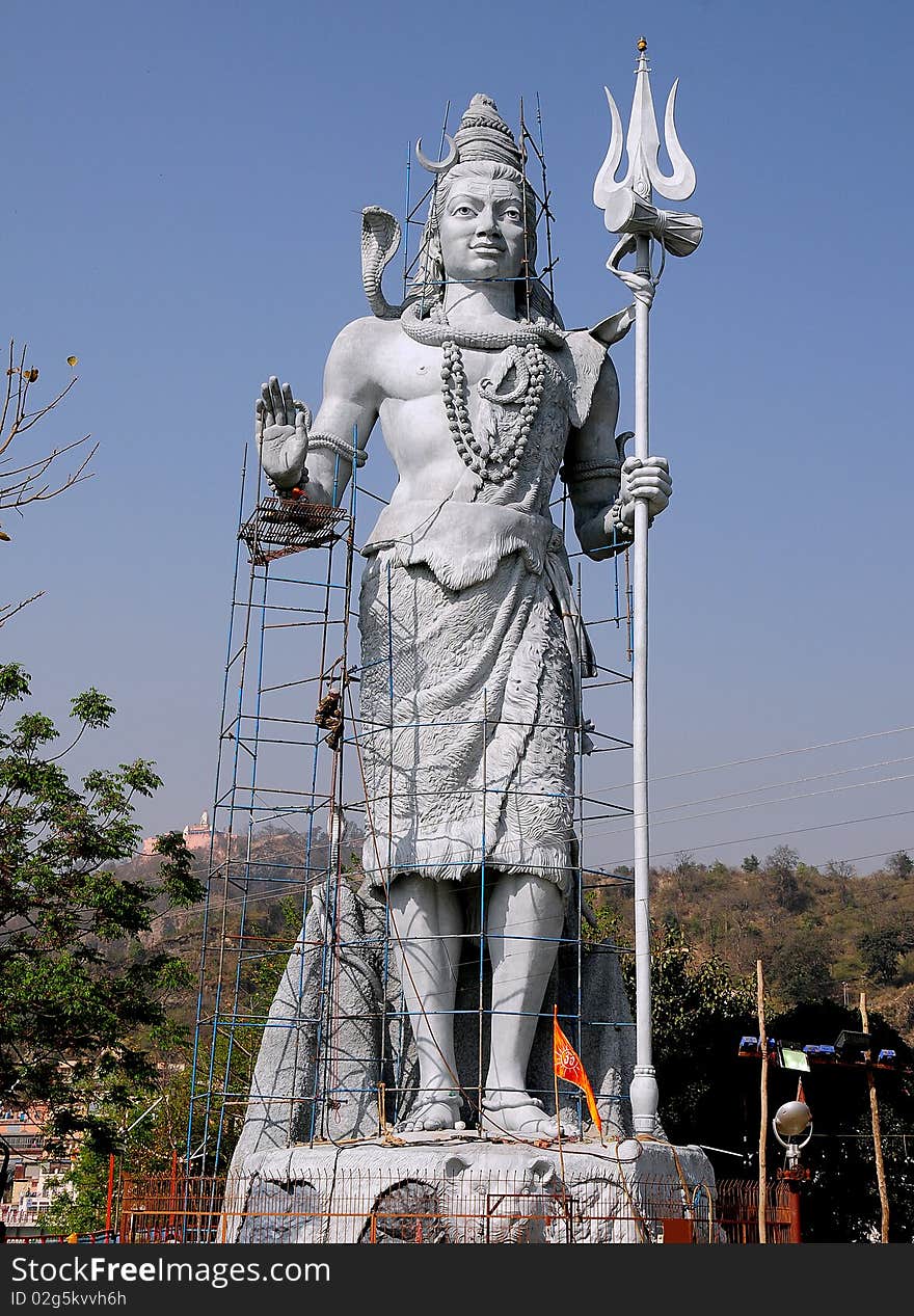 Statue of lord shiva