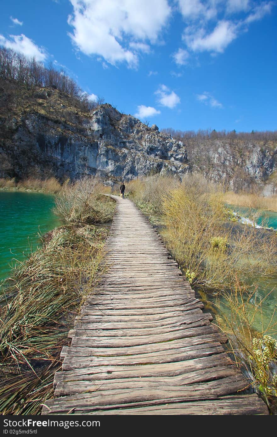 Plitvice lakes in croatia