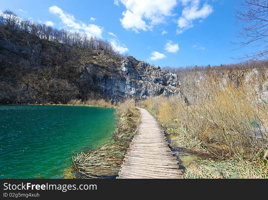 Plitvice Lakes In Croatia