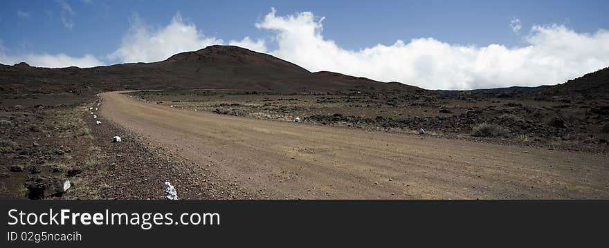 The deserted road