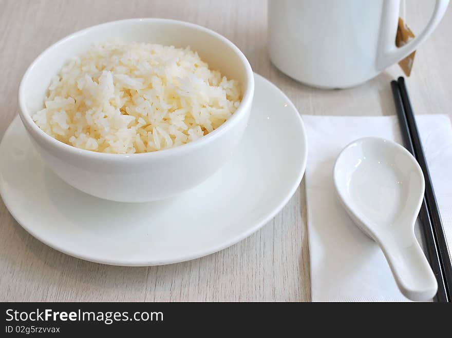 Restaurant Table Layout With Rice