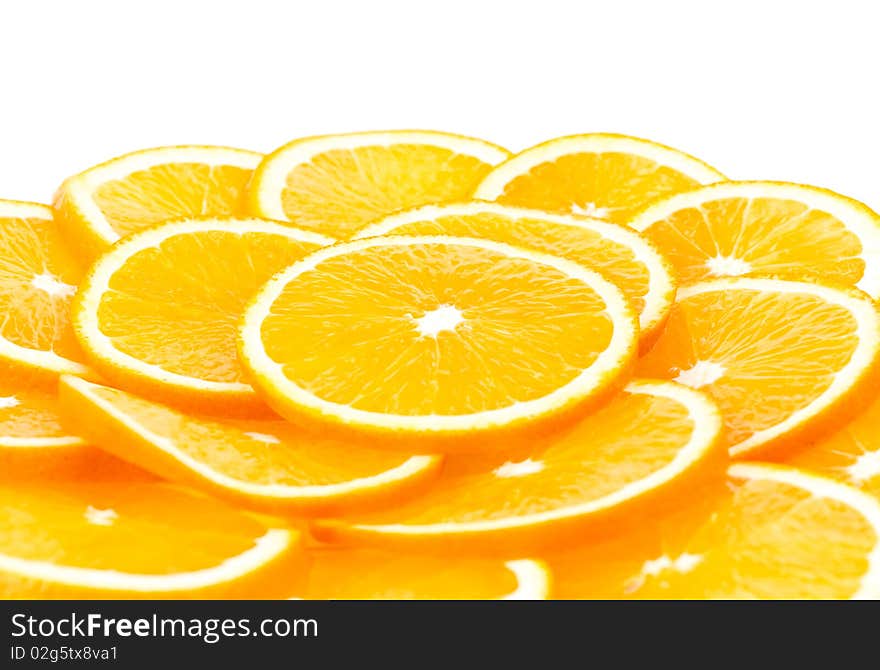 Sliced orange