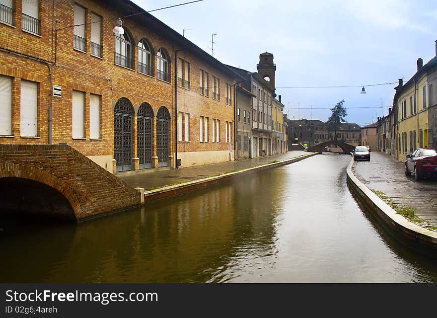 Houses on the river