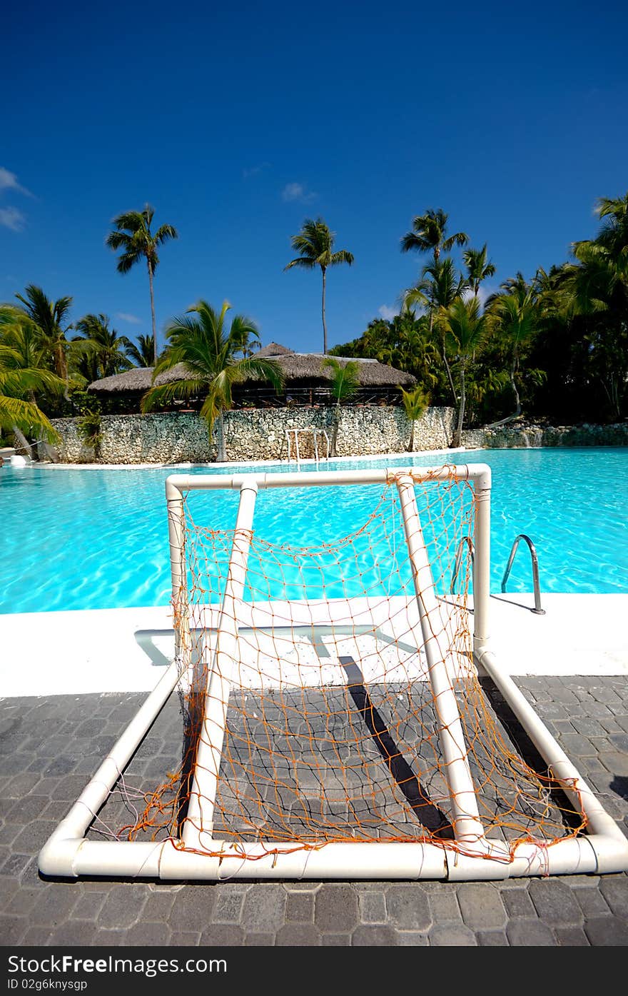 Hotel resort with a very nice swimming pool