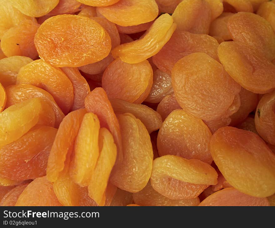 Earth treasures, dried apricots