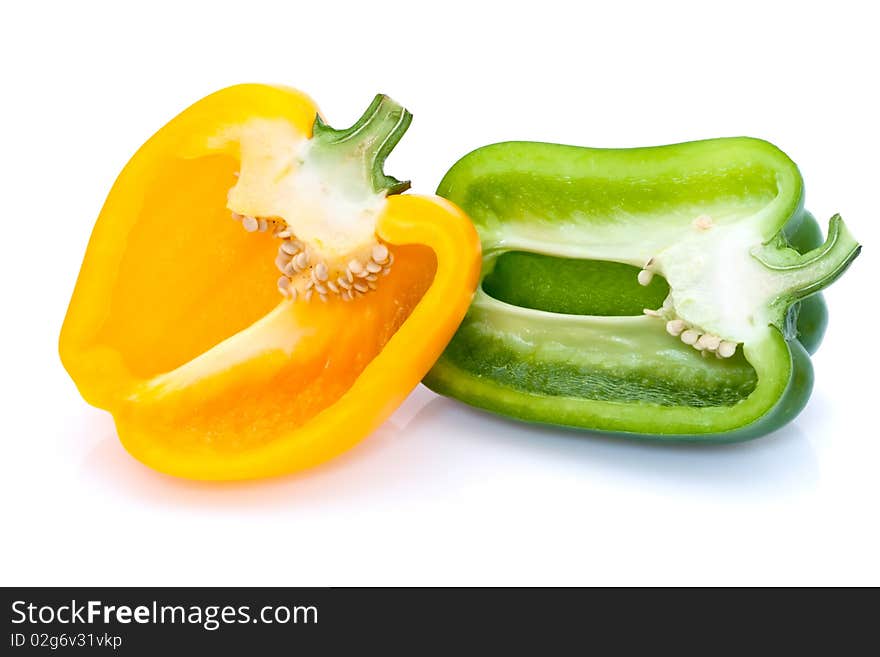 Two Cut Peppers