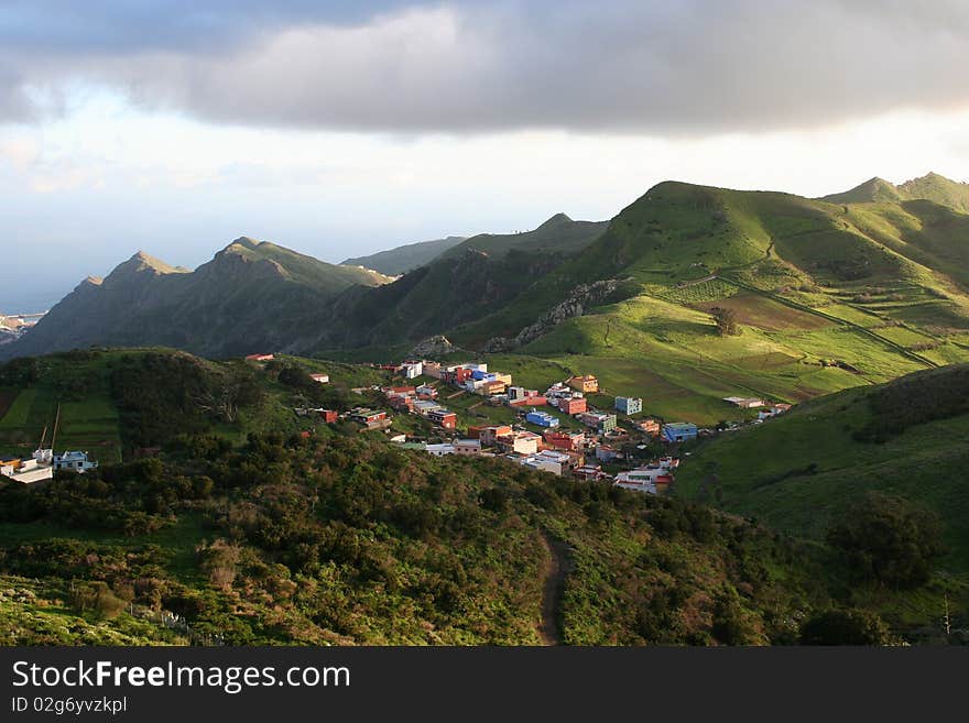 Anaga Mountain In Tenerife