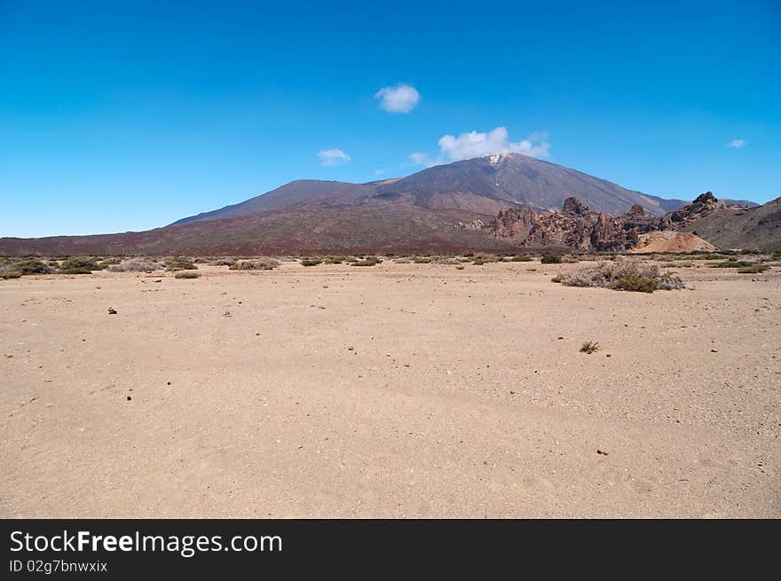 Volcanic landscape - Mount Teide, Tenerife