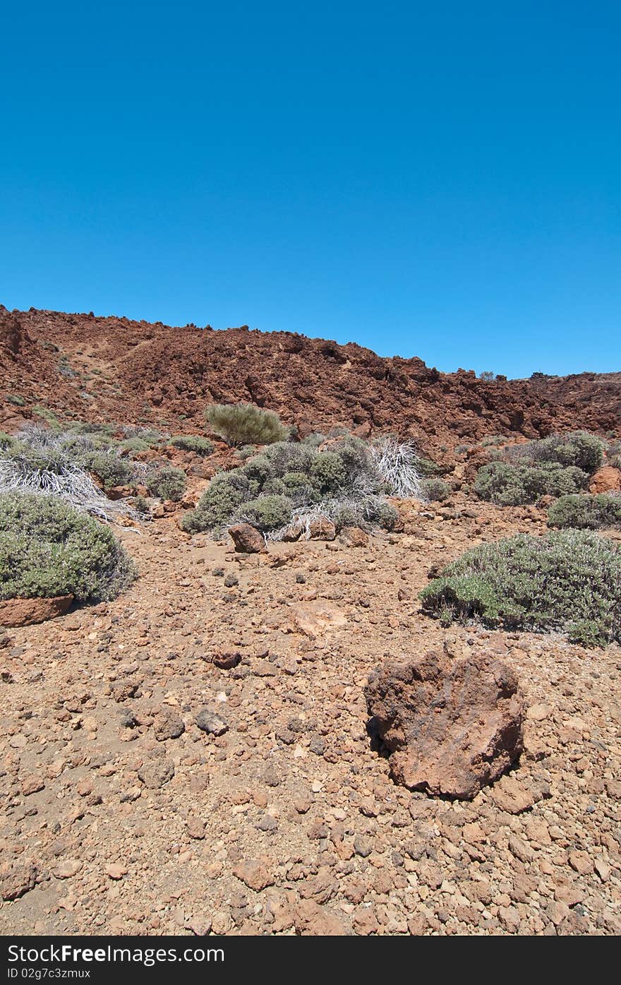 Volcanic landscape - Mount Teide, Tenerife