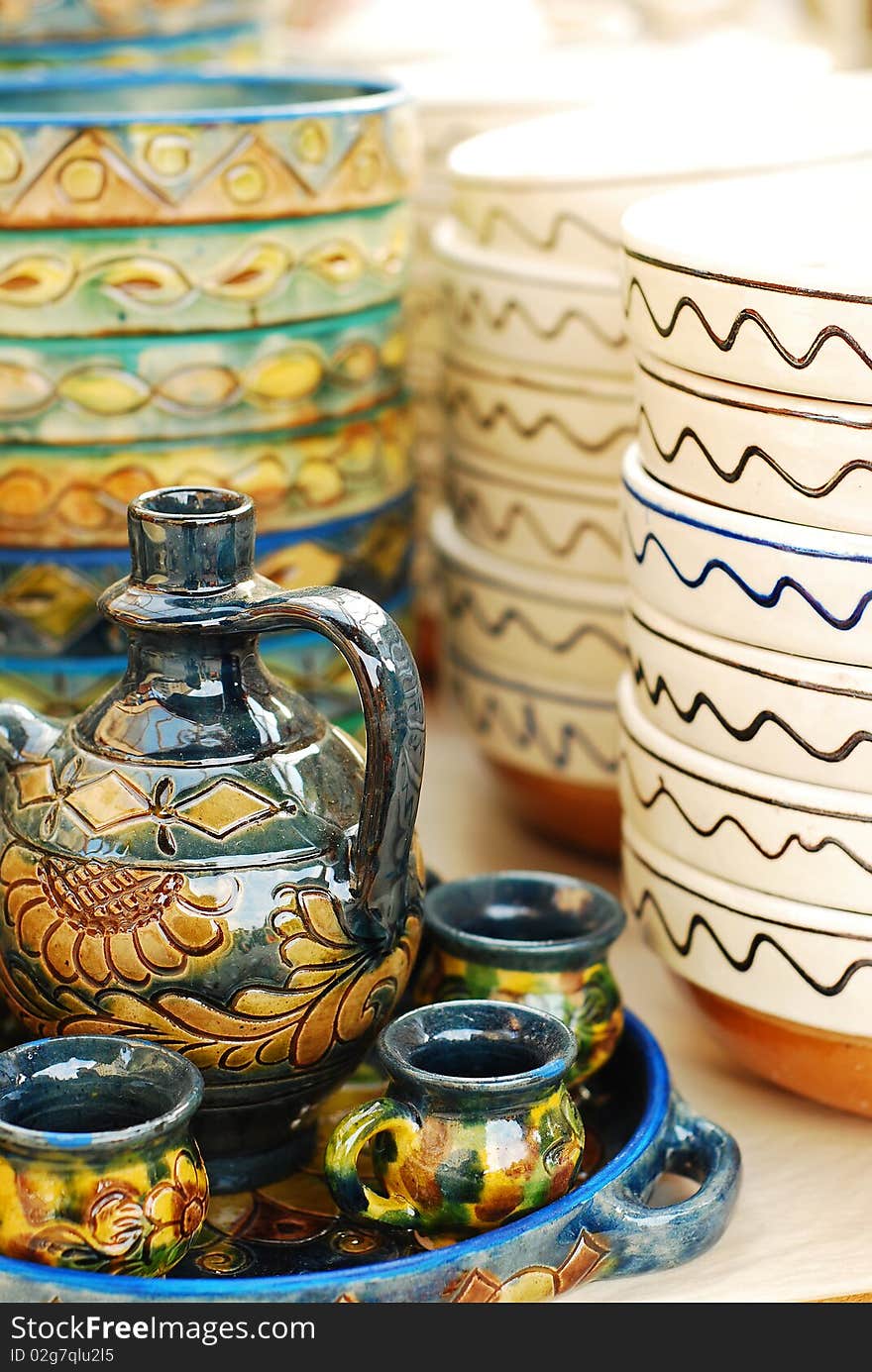 Traditional pottery