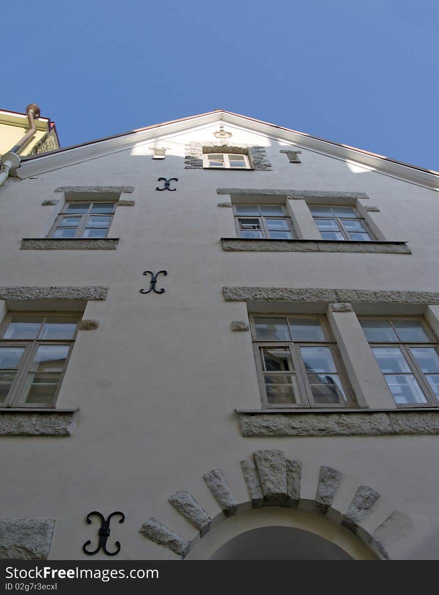 Facade Of An Ancient House