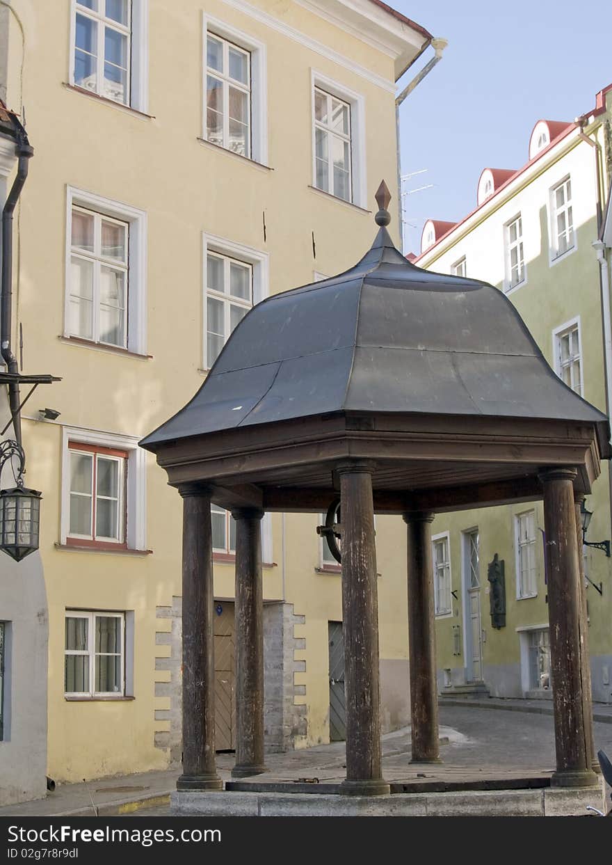 Facade of an ancient house