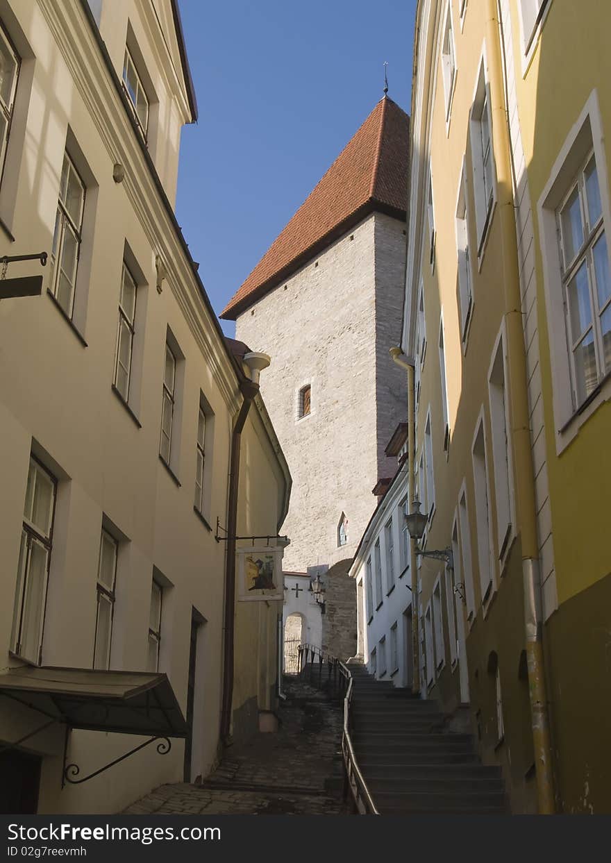 Facade Of An Ancient House