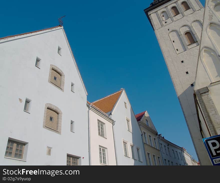 Streets of ancient Tallinn, capital of Estonia, Baltic Republic. Streets of ancient Tallinn, capital of Estonia, Baltic Republic