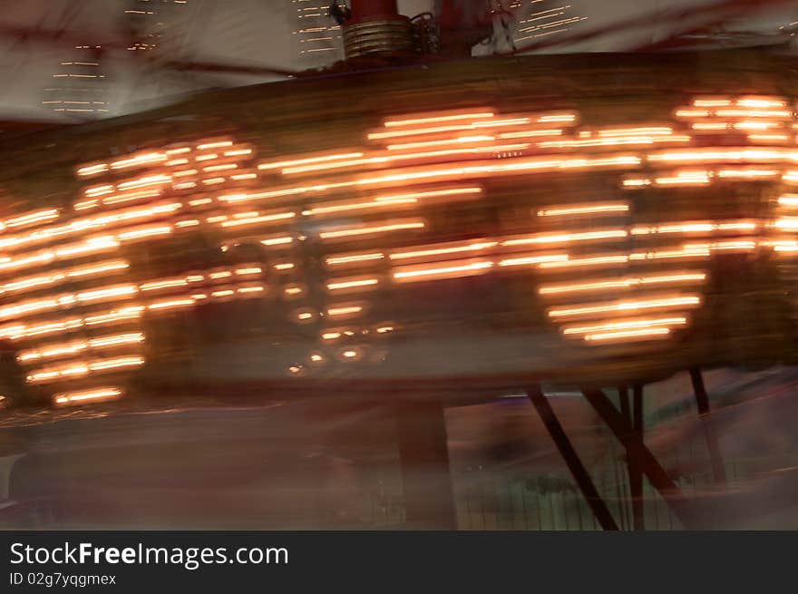 Merry-Go-Round Lights in Motion